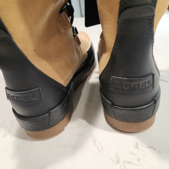 Sorel Tivoli IV Waterproof Winter Boots Faux Fur Suede Tan Size 6 New - Picture 11 of 14